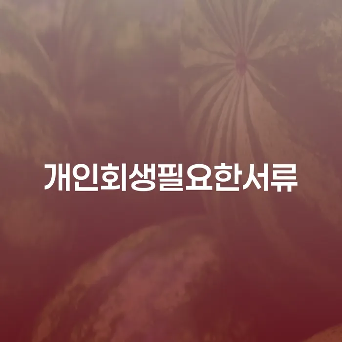 파산 빚갚는 방법 추천하는 곳