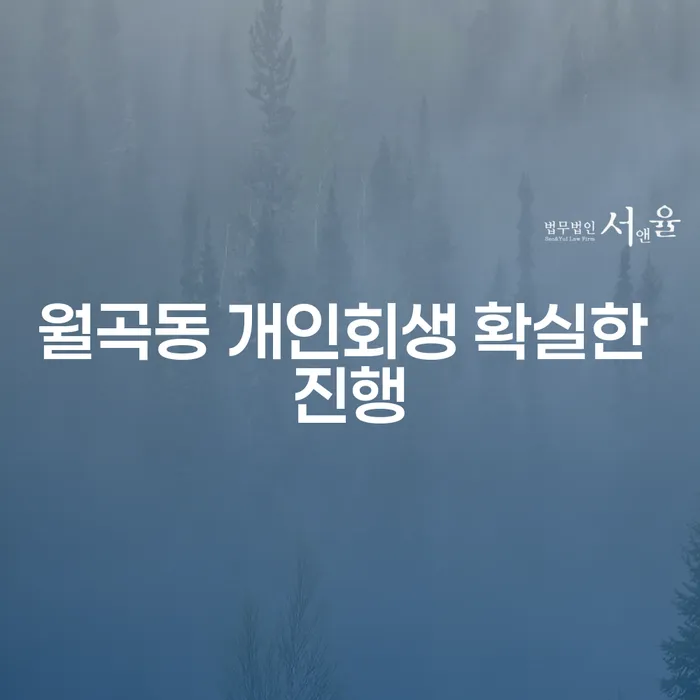 월곡동 개인회생 확실한 진행
