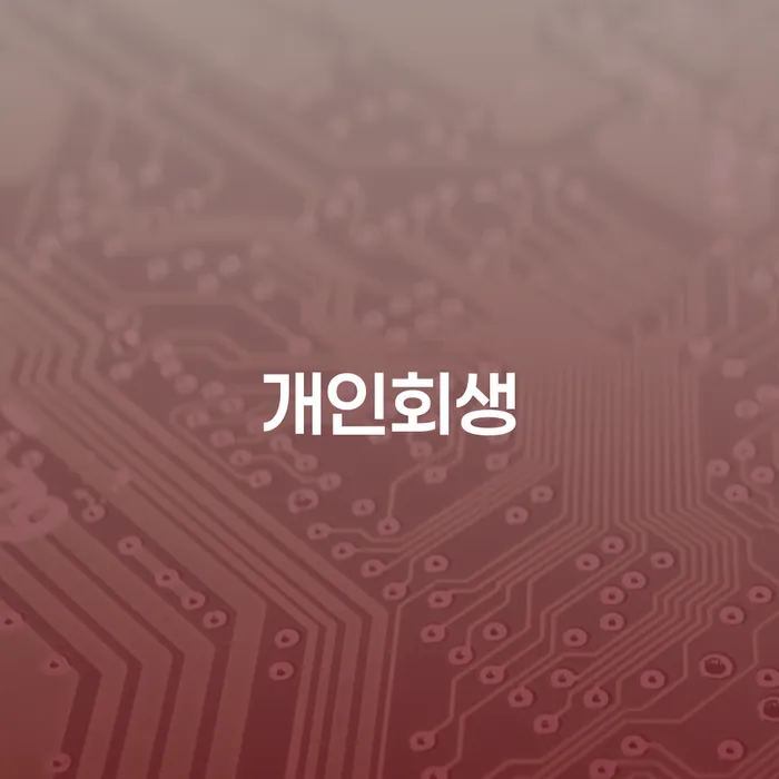 강화 개인회생을 통한 경제적 재기 방법